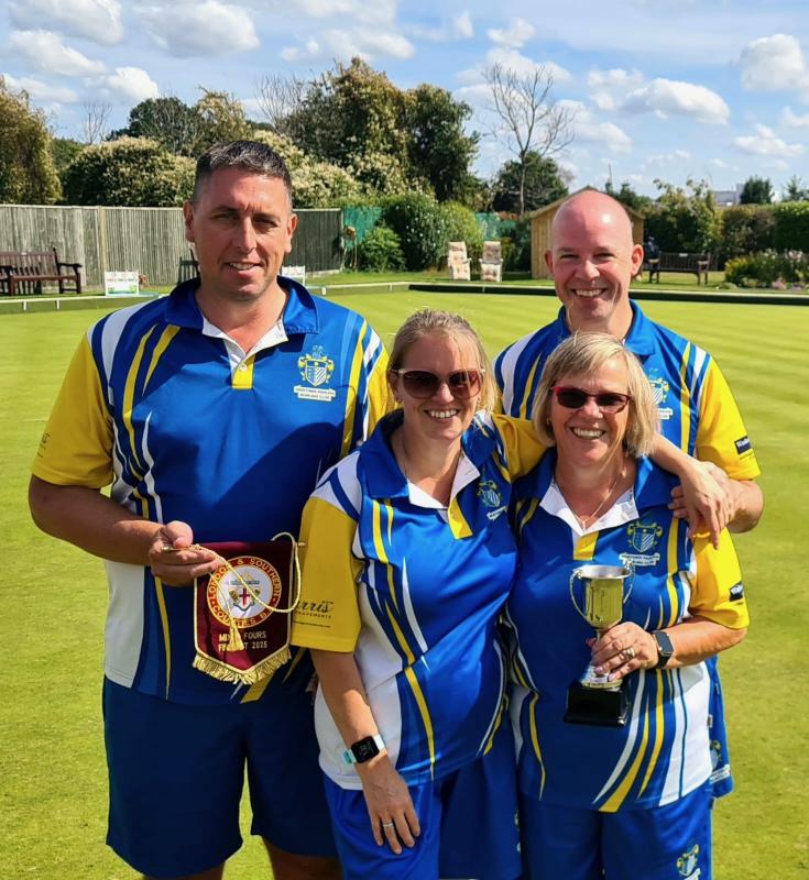Sue Pearson, Helen Beale, Russ Doherty, Simon Davey - Worthing Pavilion