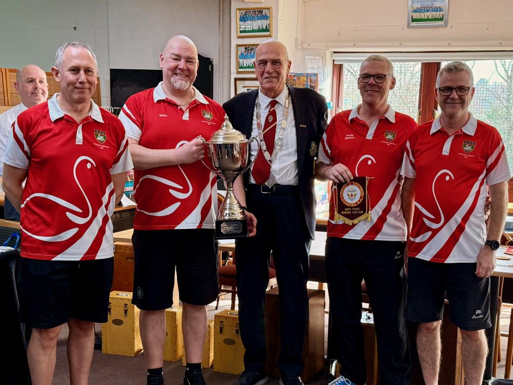 R Colman, A Walton, B Kitto, R Thompson - St Neots